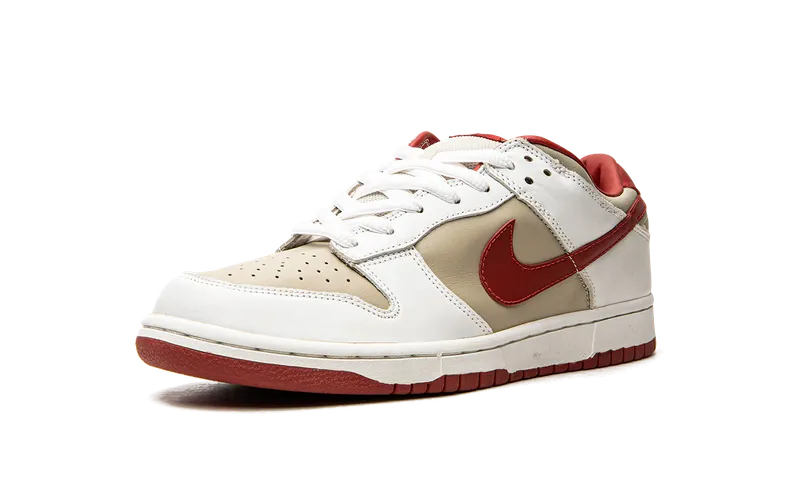 Nike DUNK LO PRO MNS “Light Stone Varsity Red” (302517-161)