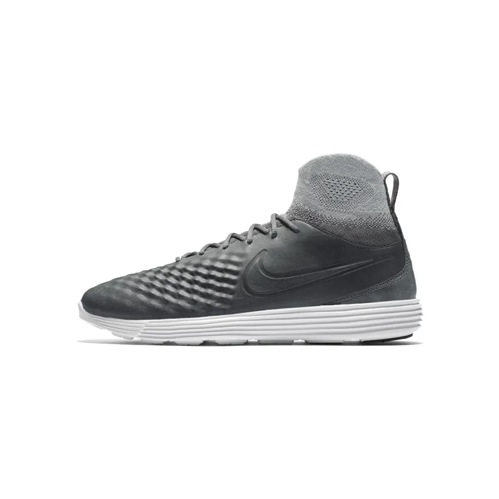 Nike Lunar Magista II 2 Flyknit Dark Grey/Dark Grey-Wolf Grey (852614-002)