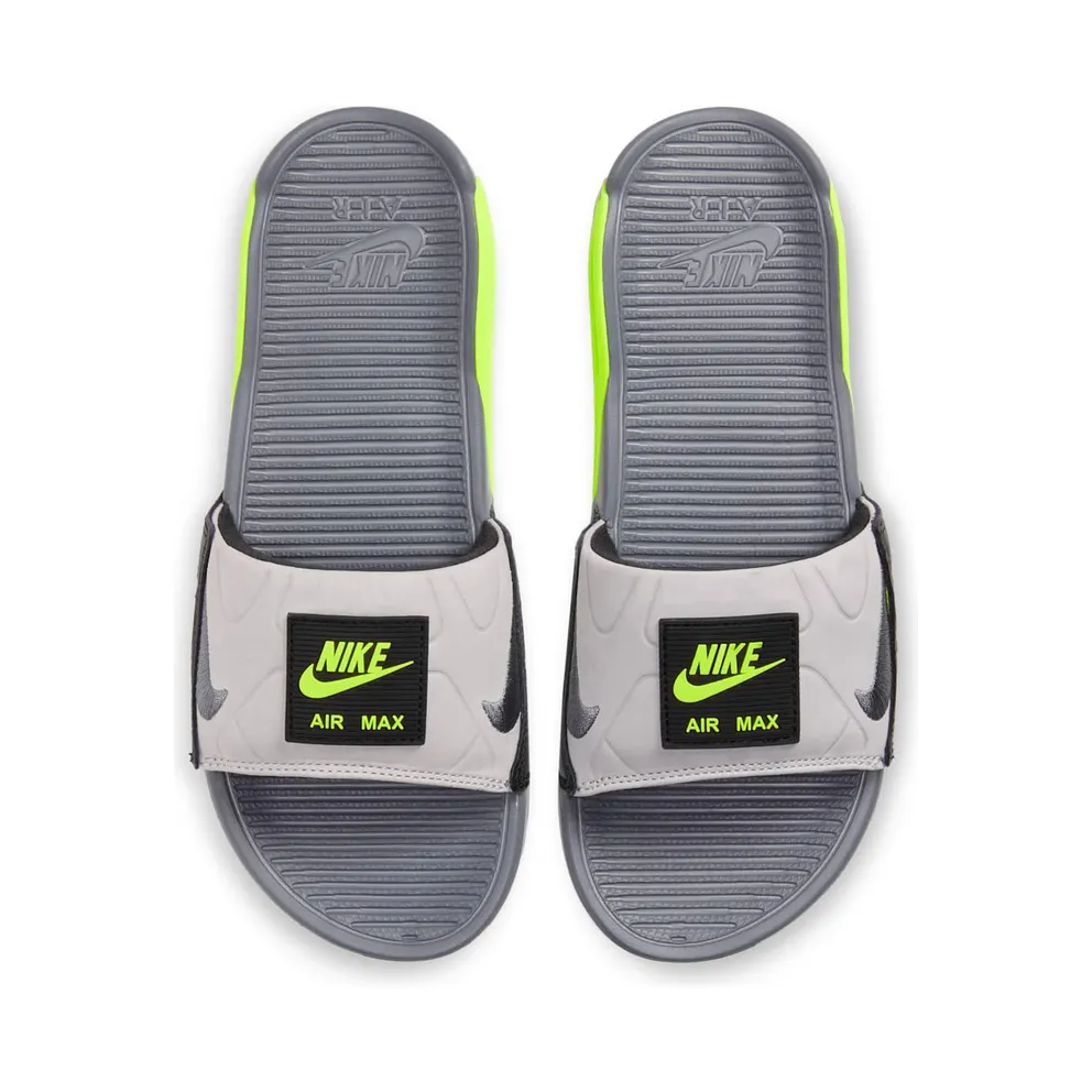 Nike Air Max 90 Slide Smoke Grey Volt Black (W) Smoke Grey/Volt-Black-Smoke Grey (CT5241-001)