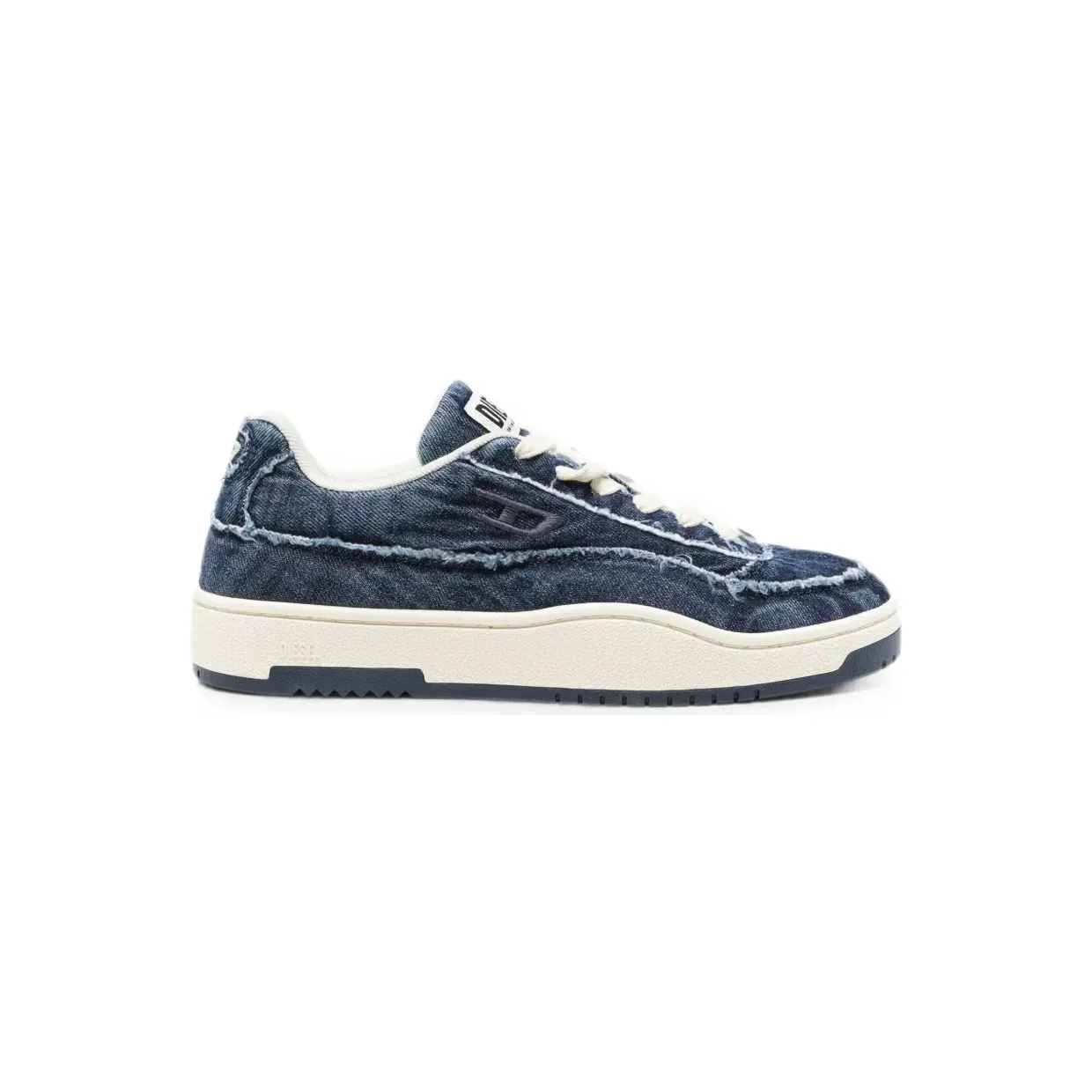 Diesel S-Tracker-D Low im Distressed-Look “Blue” (Y03608P7720)