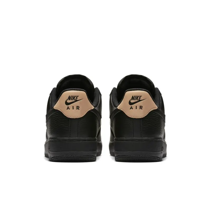 Nike Air Force 1 Low Black Vachetta Tan Black/Black-Black-Black (718152-016)