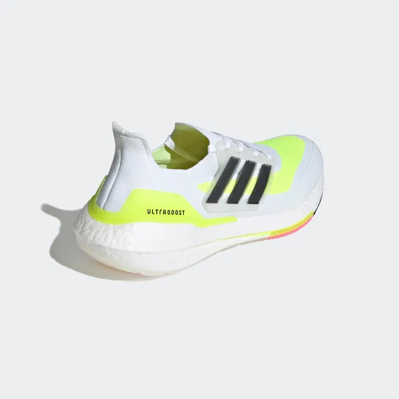 Adidas UltraBoost 21 ‘White Solar Yellow’ Cloud White/Core Black/Solar Yellow (FY0377)