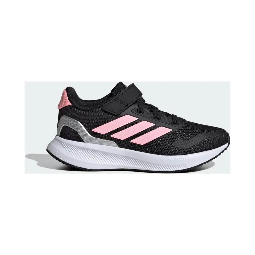 Adidas Runfalcon 5 Kids Core Black / Pink Spark / Silver Metallic (IE8580)