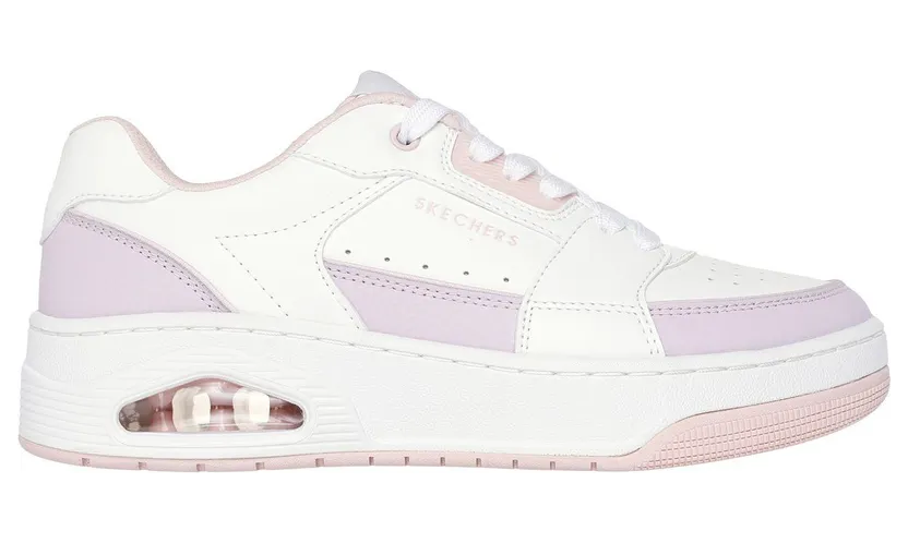Skechers Uno Court Courted Style White / Lavendel / Pink “White” (177710 Wlvp) (177710WLVP)