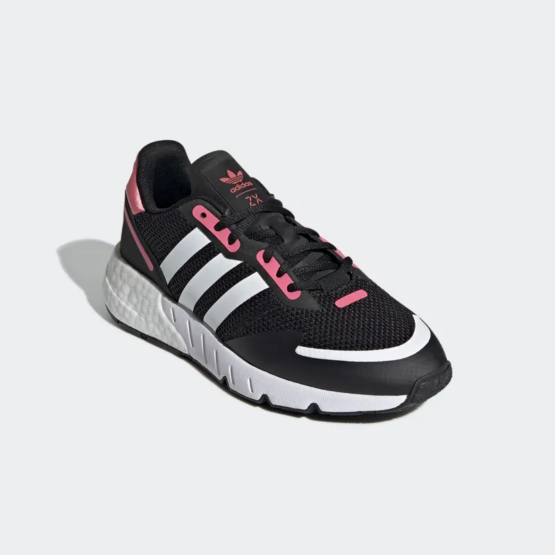 adidas ZX 1K Boost Core Black / Cloud White / Hazy Rose (FX6872)