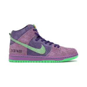 Nike SB Dunk High 420 Reverse Skunk (Special Box) ((Special Box) CW9971-500)