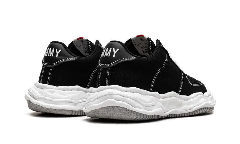 Maison Mihara Yasuhiro Wayne OG Sole Canvas Low “BLACK” (A10FW720-BLK)