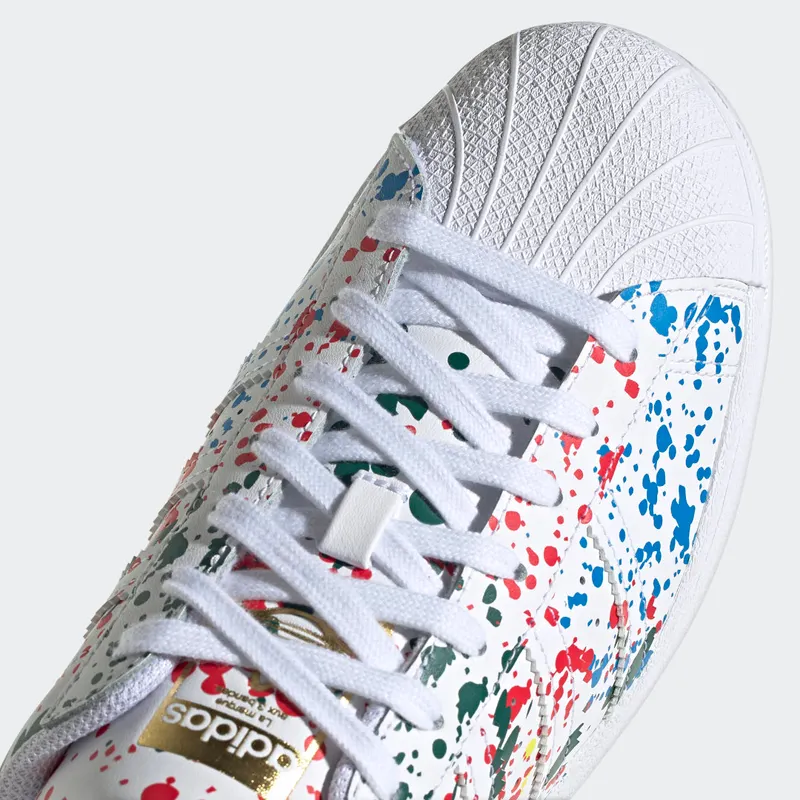 adidas Superstar Cloud White / Cloud White / Gold Metallic (FX5537)
