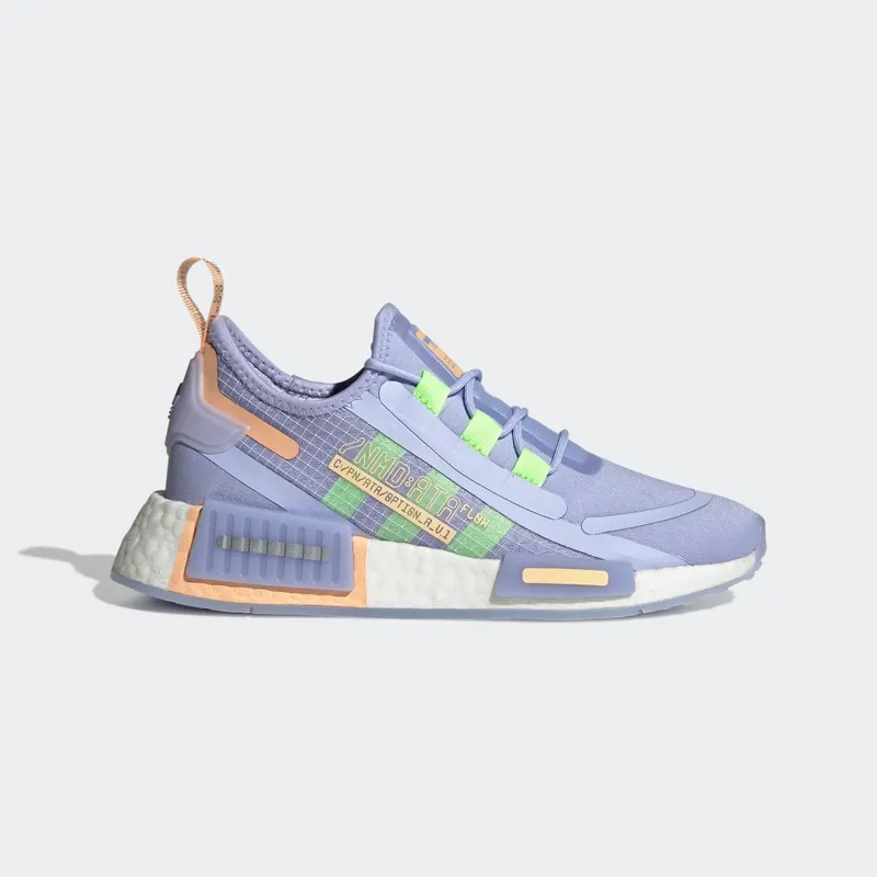 adidas NMD_R1 SPECTOO J Violet Tone / Signal Green / Acid Orange (H01461)
