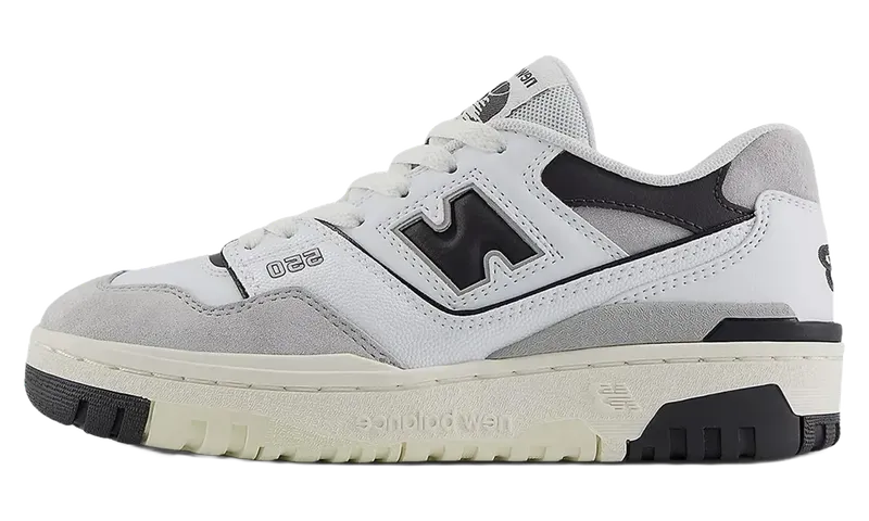 New Balance 550 GS “White Black Cement” (GSB550BW)