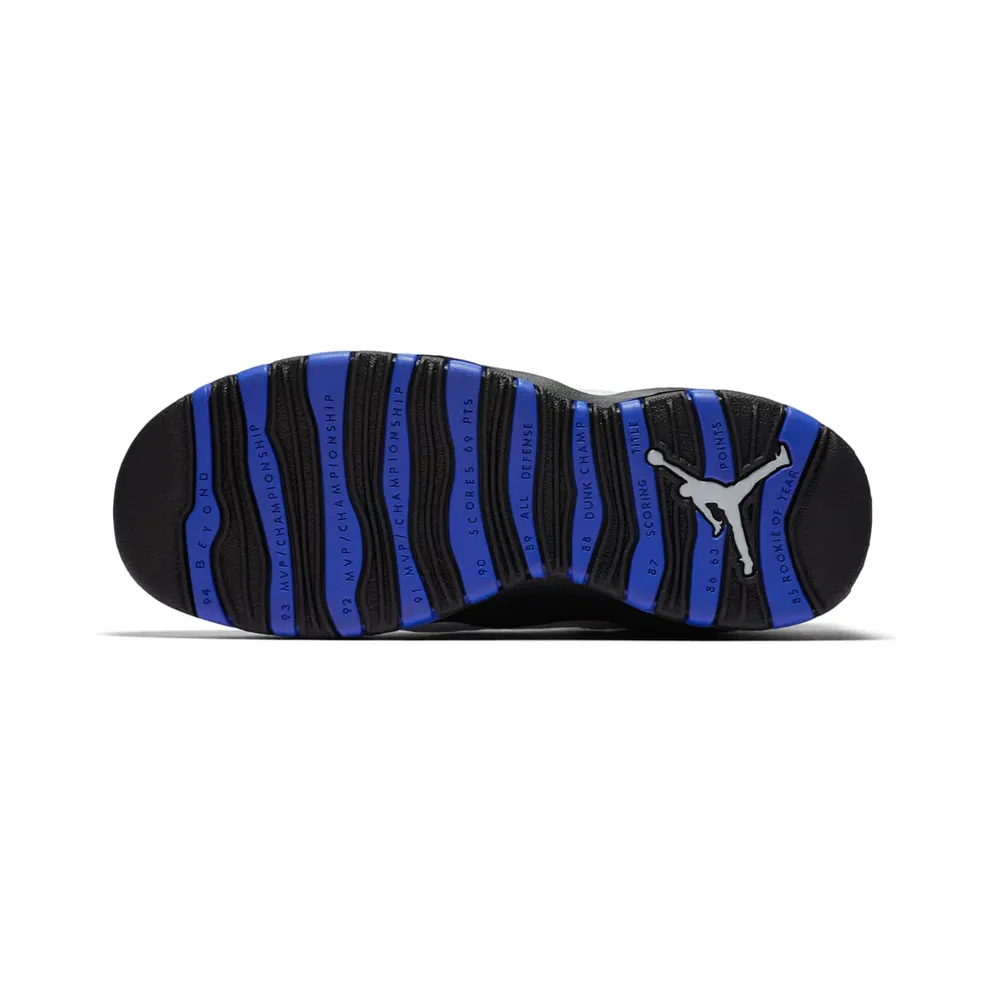 Jordan 10 Retro Orlando (GS) White/Black-Royal-Metallic Silver (310806-108)