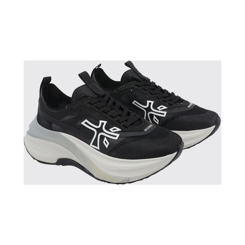 Premiata Hill Nylon and Suede Black 2 (HILL8273)