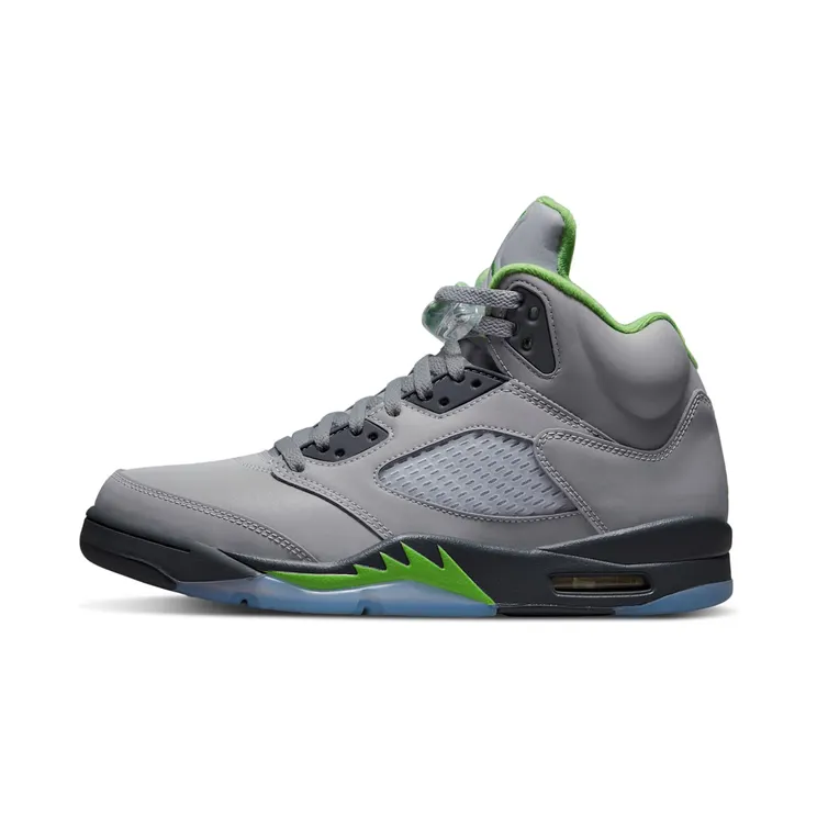 Air Jordan 5 Retro Green Bean (GS) “Silver / Flint Grey / Green Bean” (DM9014-003)