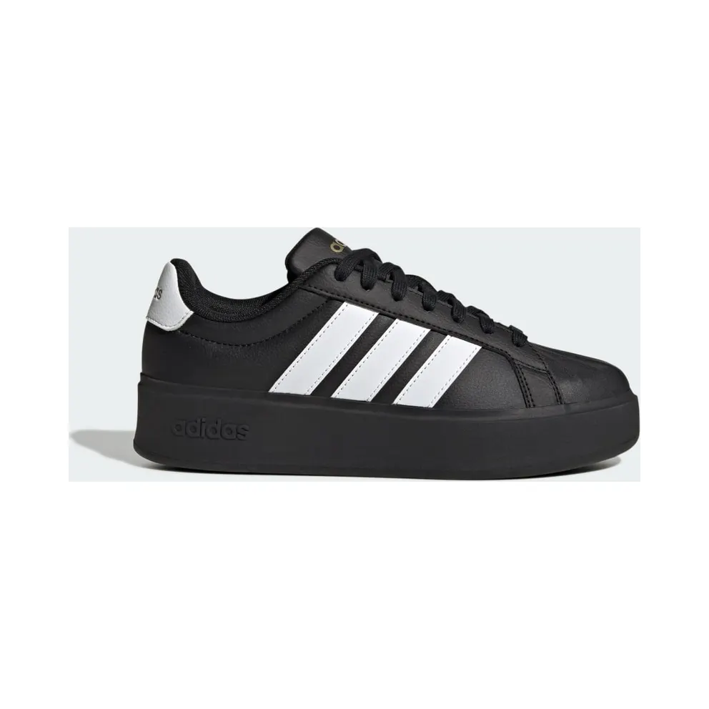 Adidas STREETTALK BOLD-Schuhe Core Black / Cloud White / Matte Gold (KJ3855)