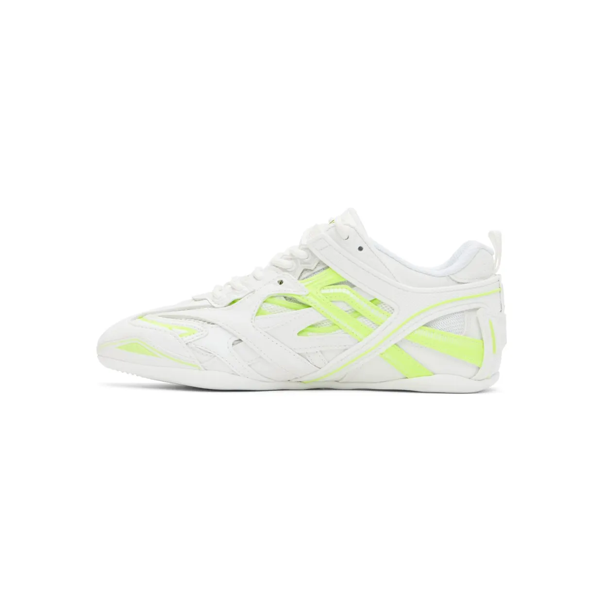 Balenciaga Off-White & Yellow Drive Sneakers (635497 W3AZ2) (3)