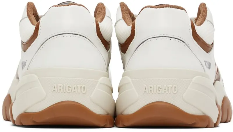 Axel Arigato White & Tan Catfish (F0051010)