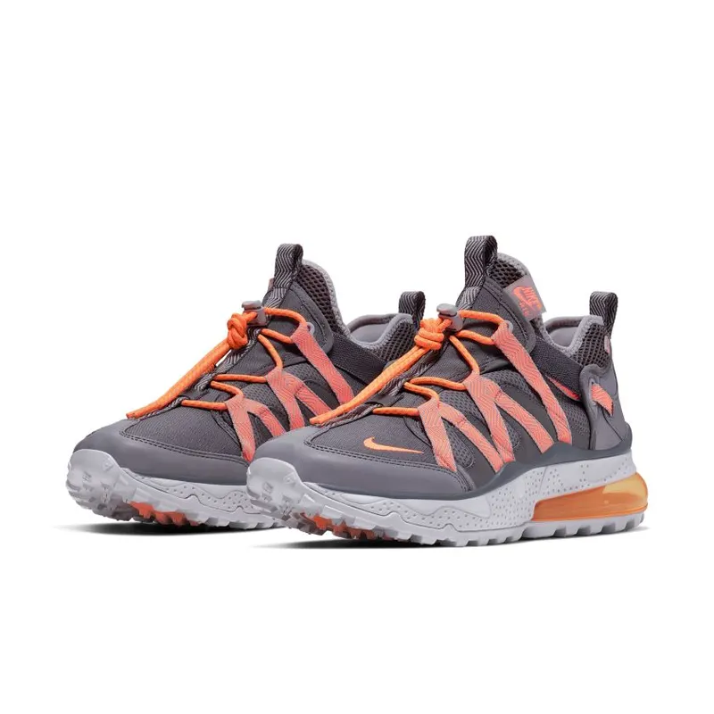 Nike Air Max 270 Bowfin Thunder Grey Total Orange Thunder Grey/Gunsmoke-Atmosphere Grey-Total Orange (AJ7200-006)