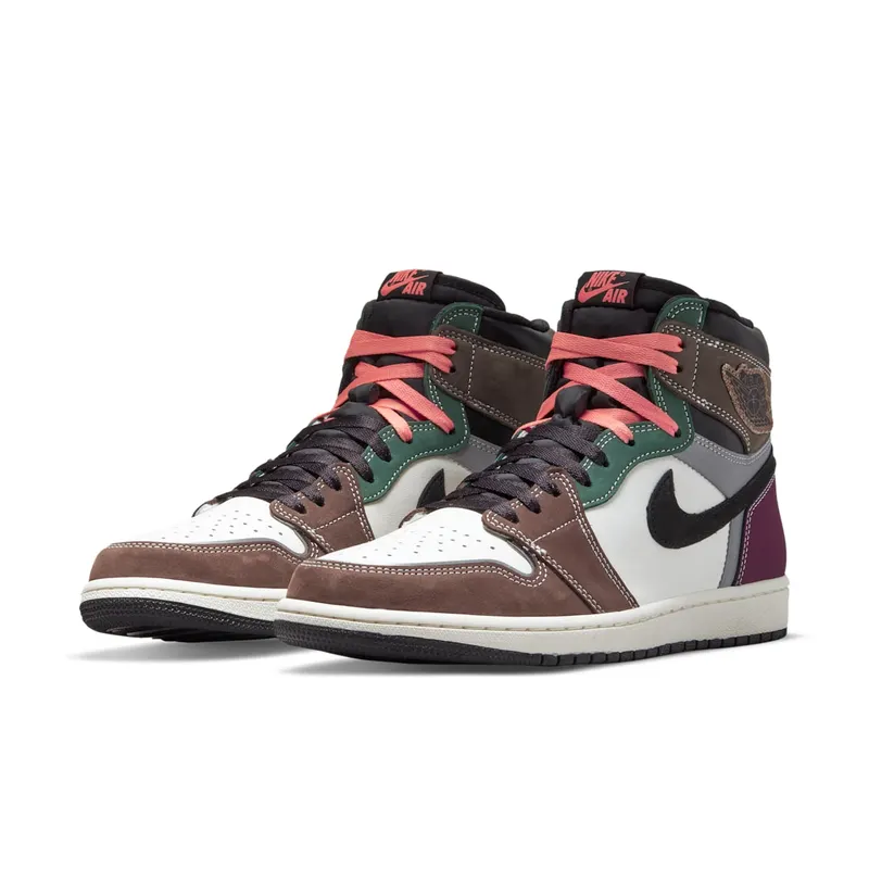 Air Jordan 1 High OG âHand Crafted – “Black / Arcaeo Brown / Dark Chocolate / White” (DH3097-001)