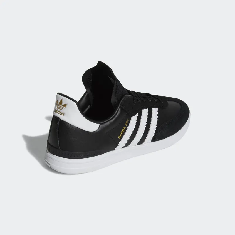adidas Samba Adv Black White Core Black/Cloud White/Bluebird (BY3928)