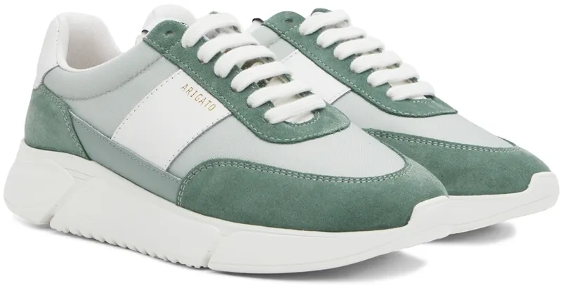 Axel Arigato Green Genesis Vintage Sneakers (35103)