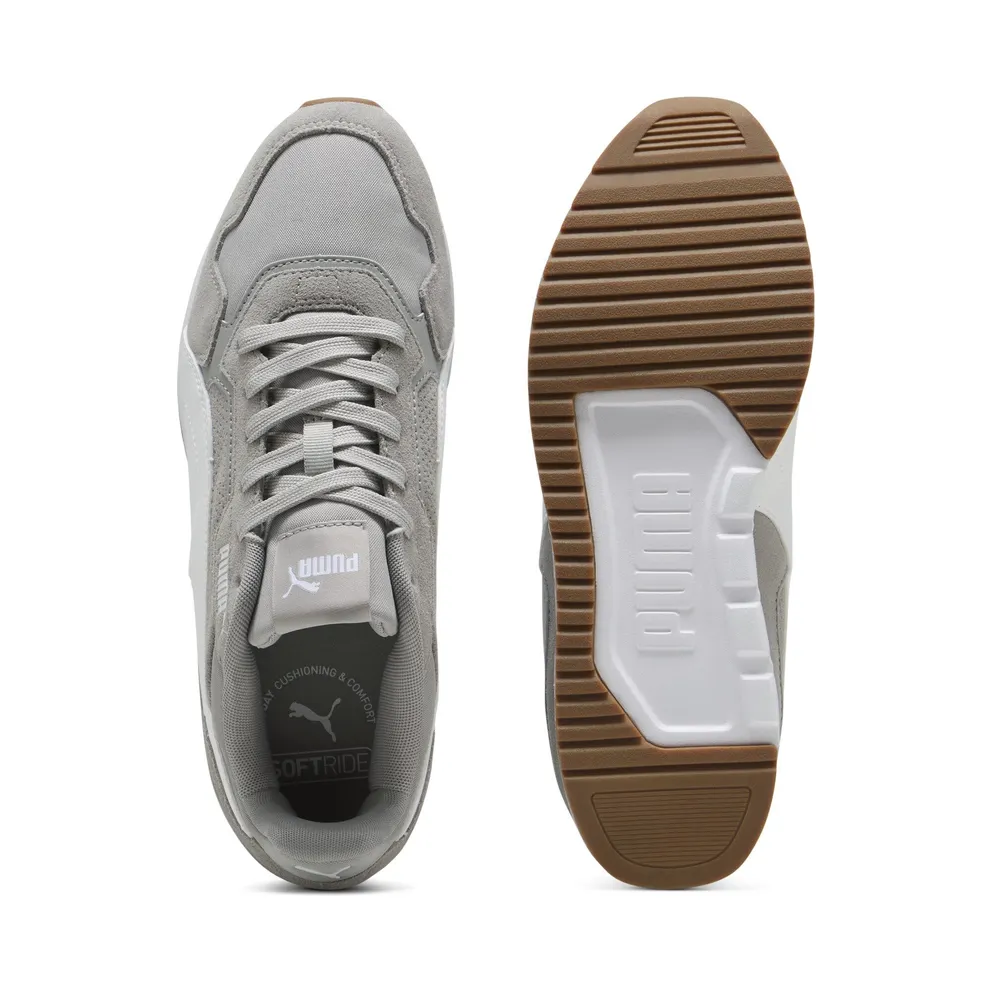 Puma Softride St Miler “Gray Echo / Puma White / Gum” (402667_02)
