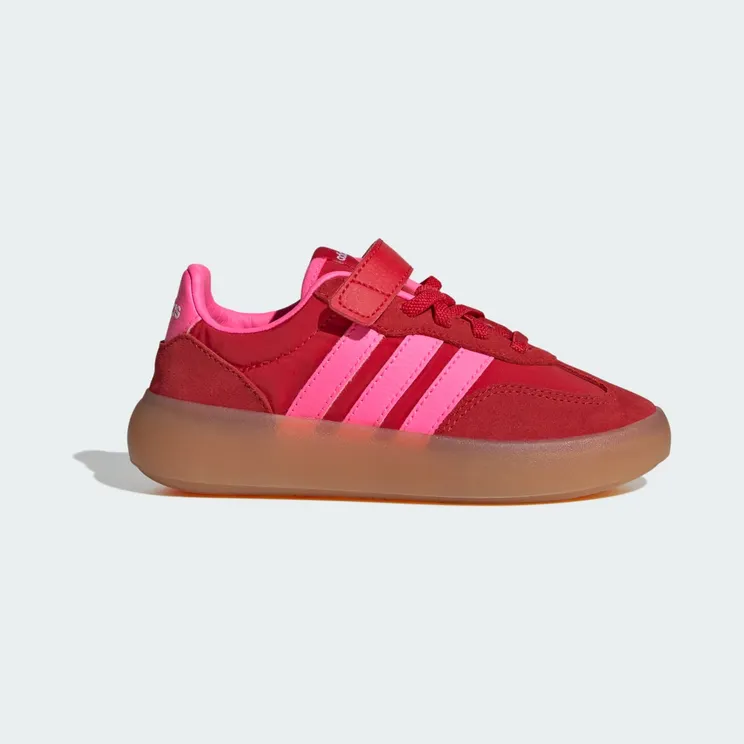 adidas Barreda Decode Shoes Kids “Better Scarlet / Lucid Pink / Gum” (JR0770)