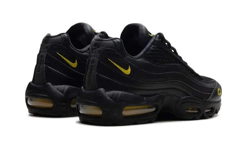Nike x Corteiz Air Max 95 “Black/Black/Tour Yellow” (FB2709-003)
