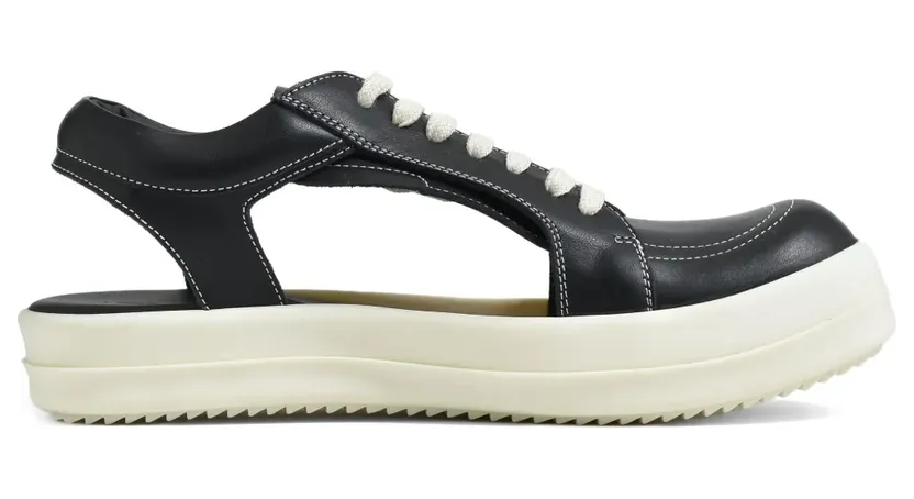 Rick Owens met uitgesneden detail “Black” (RU01E5888LCO911)