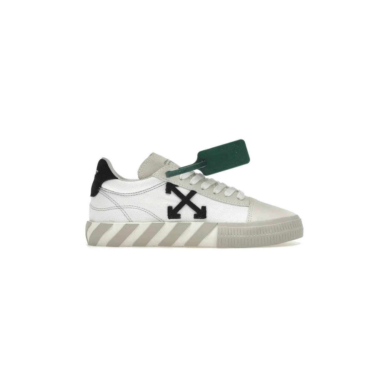 OFF-WHITE Vulc Low White Beige Black (OWIA178S22LEA0010110)