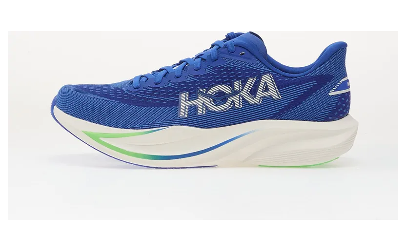 Hoka One Mach 7 Cobalt Blue Neon Green