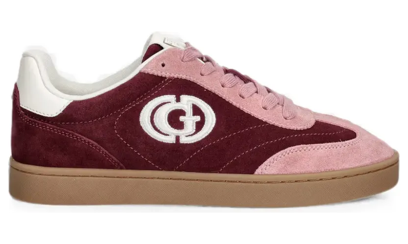 GUESS USA logo-embroidered panelled sneakers – Roze (FLTJACSUE12)