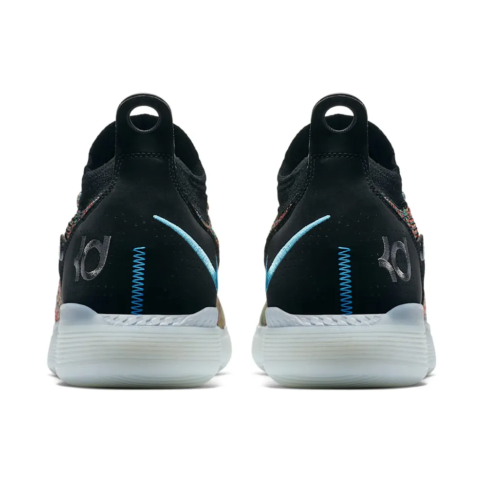Nike KD 11 Multi-Color Black/Chlorine Blue-Persian Violet (AO2604-001/AO2605-001)