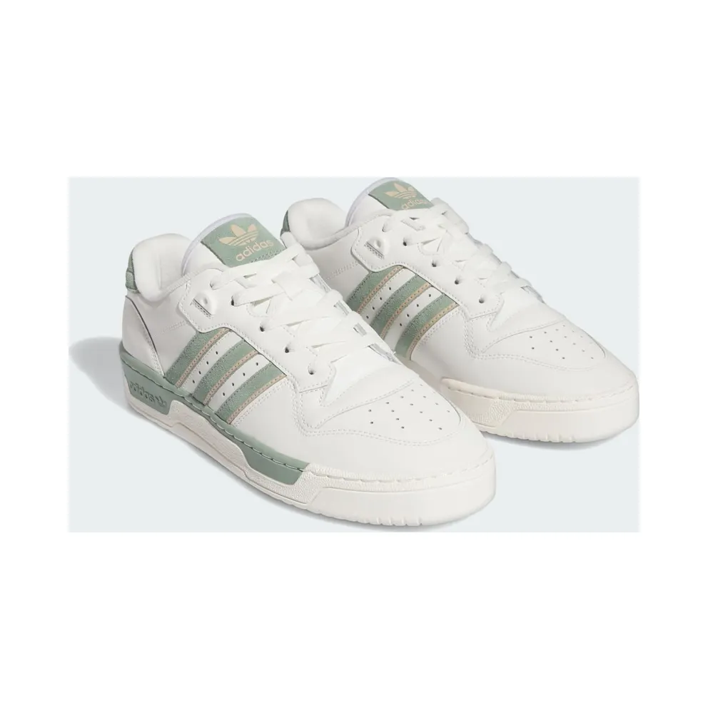 Adidas Rivalry Low “White Silver Green” (IG6309)