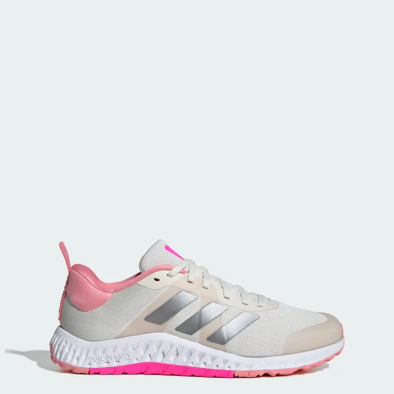 adidas Everyset Trainer Chalk White Iron Metallic Lucid Pink (ID8661)
