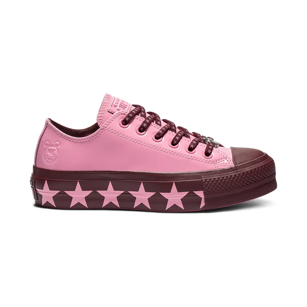 Converse Chuck Taylor All-Star Lift Ox Miley Cyrus Pink (W) Pink/Black (563718C)