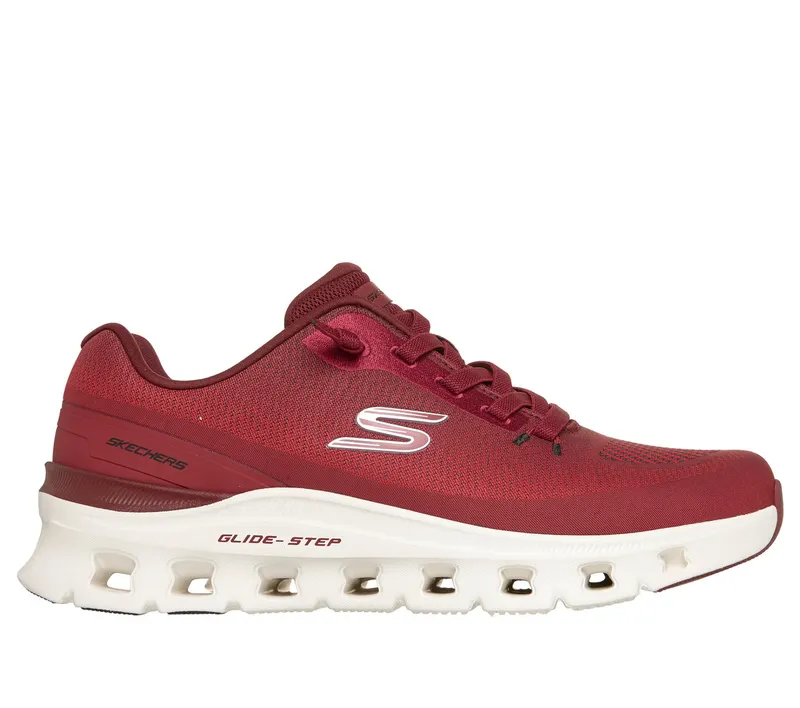 Skechers Glide-Step Pro “Waverra Sneaker Dark Red” (233132DKRD)