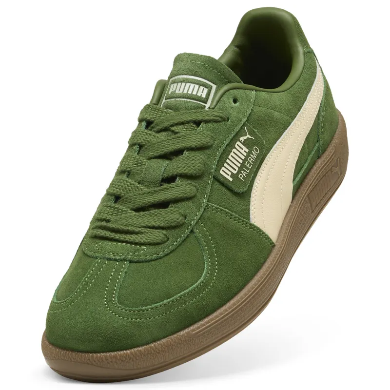 Puma Palermo “Earthy Green / Buttercream” (396463_92)