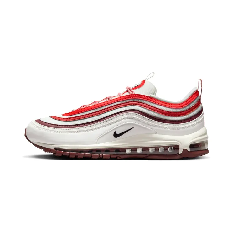 Nike Air Max 97 “Summit White / Dark Team Red / Dragon Red / Black” (FN6957-101)