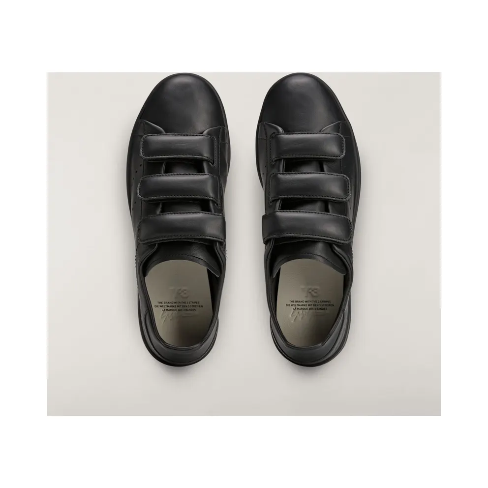 Adidas Y-3 STAN SMITH HOOK-AND-LOOP Black / Black / Black (HQ7318)