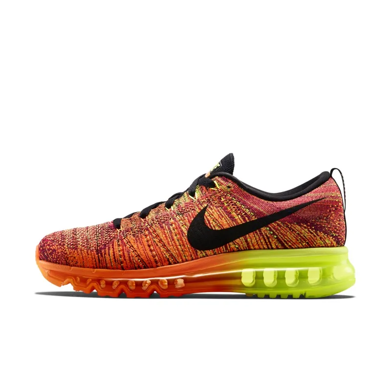 Nike Flyknit Max Total Orange Fireberry Total Orange/Volt-Fireberry-Black (620469-801)