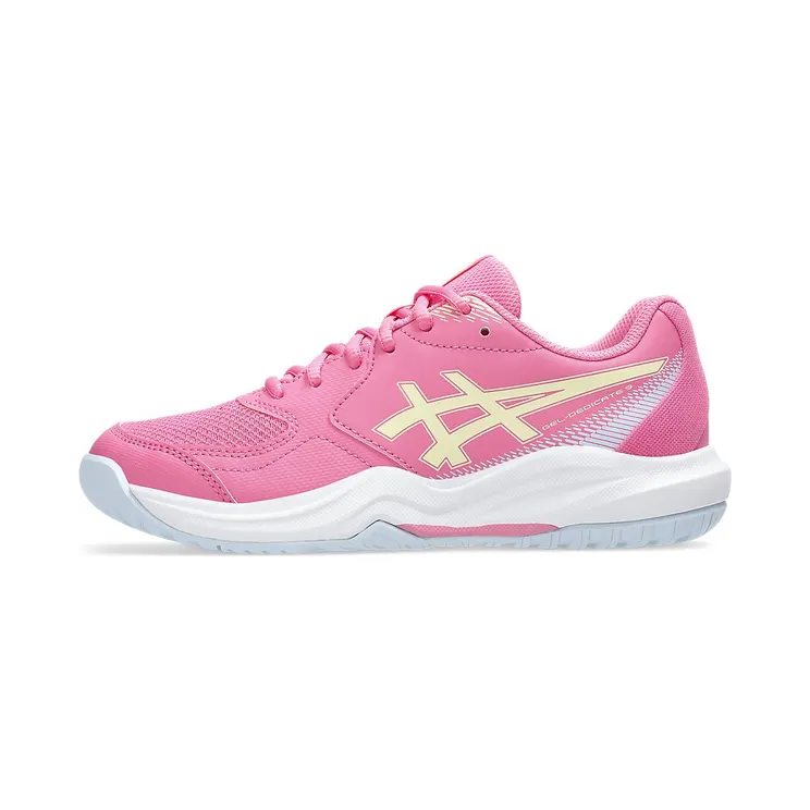 ASICS GEL-DEDICATE 9 GS “Dragon Fruit / Soft Yellow” (1044A085-700)