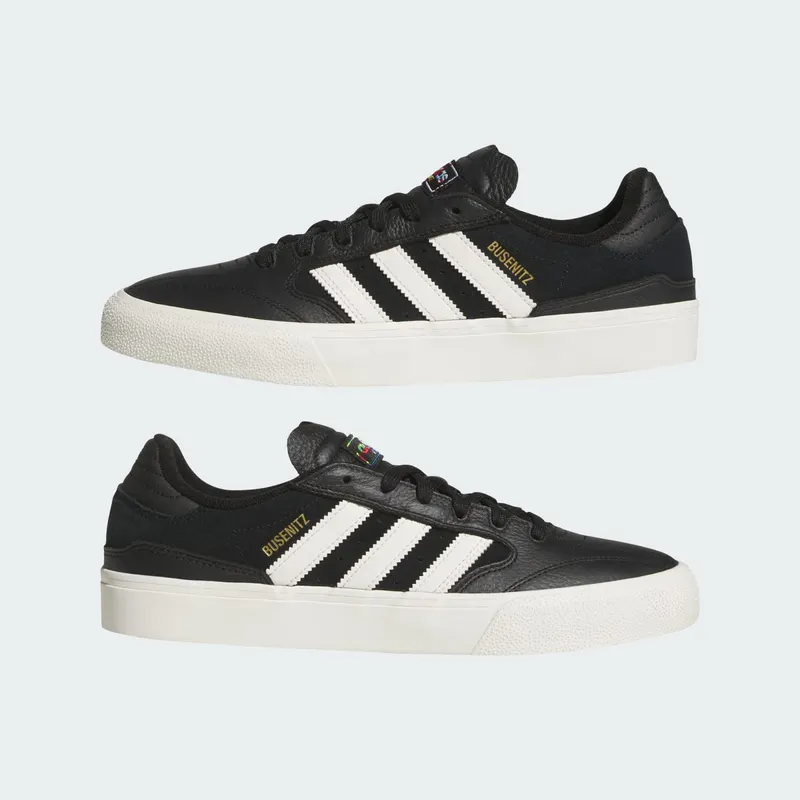 Adidas BUSENITZ VULC II Core Black / Chalk White / Gold Metallic (HQ4711)