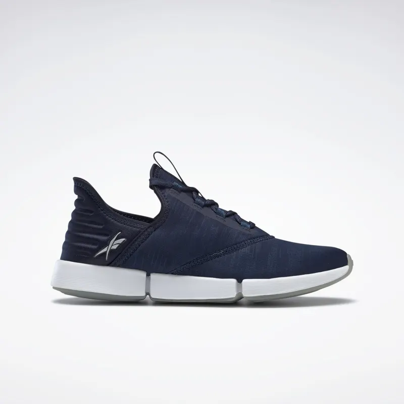 Reebok DailyFit Shoes Vector Navy / White / Silver Metallic