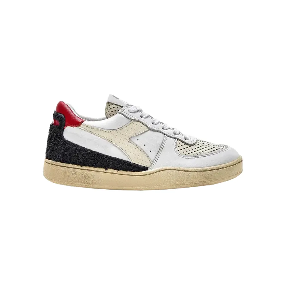 Diadora Mi Basket Low Punche Weiß White