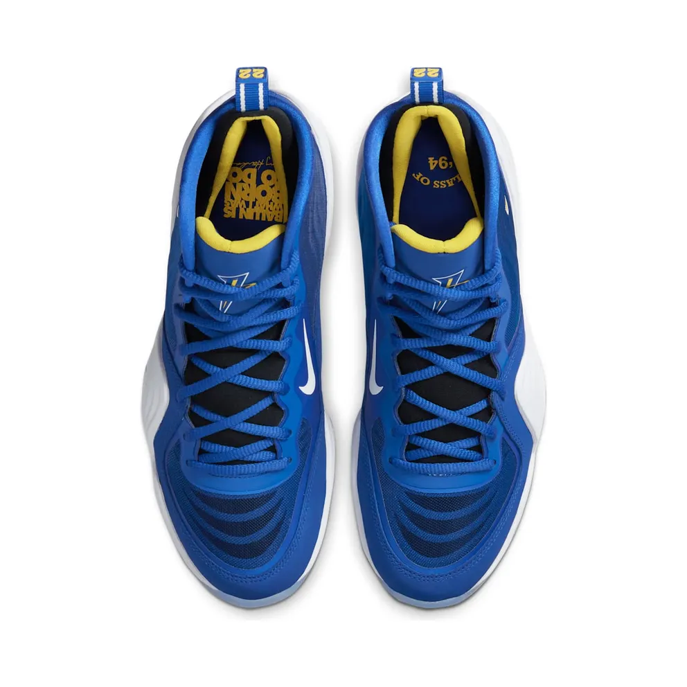 Nike Air Penny 5 Blue Chips Bright Blue/Yellow Streak-White (537331-402)