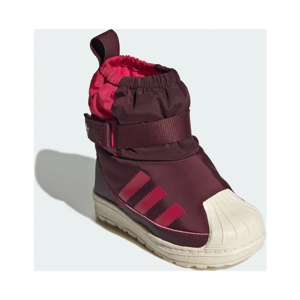 Adidas Superstar 360 Boot Kids Maroon / Wonder White / Ruby Red (JR5805)