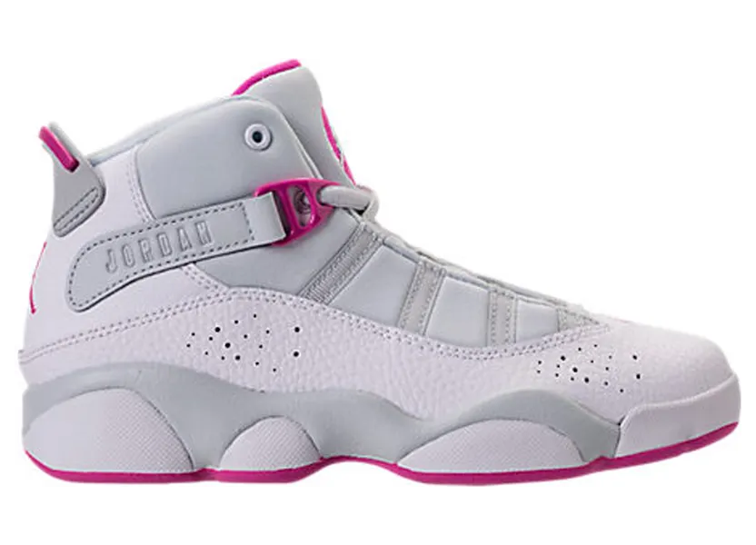 Jordan 6 Rings Pure Platinum Fuchsia Blast (PS)