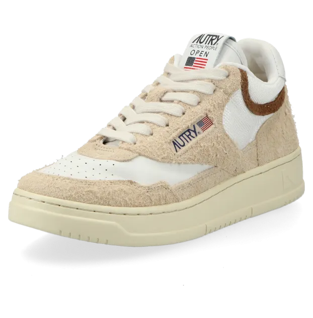 Autry Open Mid W (suede / goat / ecru / suede) – AOMWUG04 (2)