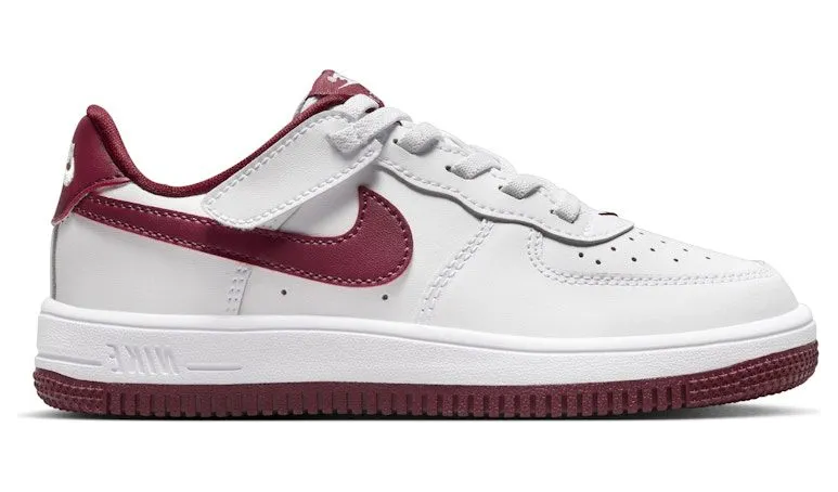 Nike Force 1 Low EasyOn White Team Red (FN0237-105)