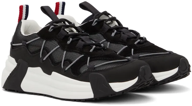 Moncler Black Compassor Low-Top (H109A4M00210M1763)